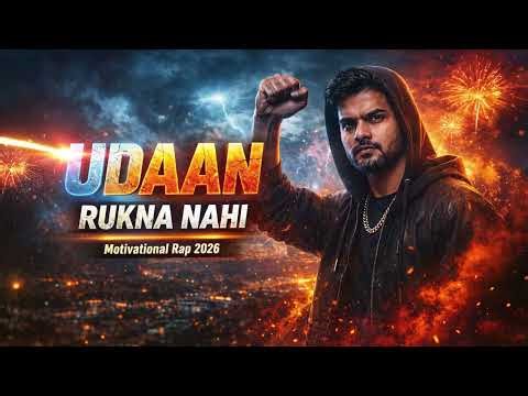 Udaan – Rukna Nahi 🔥 | Motivational Rap 2026 | Indian Desi Hip Hop | Official Video#hindirap #remix