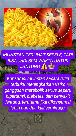 BAH4YA MI INSTAN JIKA DIKONSUMSI TERLALU SERING