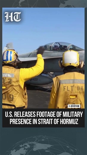 USS Abraham Lincoln Deploys Fighter Jets During Iran Blockade Operation | #shorts