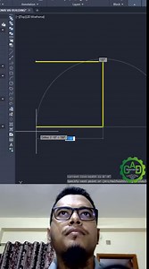 How to draw curve wall elevation #AutoCAD #virals #elevation | CAD Tutorial BD