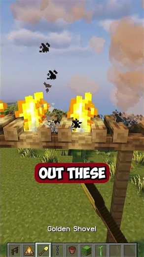 Hanging Flowers in Minecraft