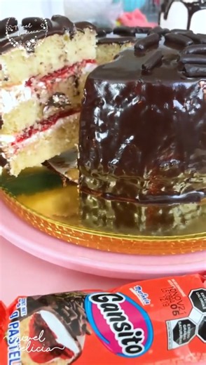 Pastel de Gansito casero con sabor irresistible en una receta fácil