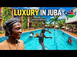 Inside Royal Hotel Juba 🇸🇸 | Luxury Rooms, Pool & Restaurant Tour