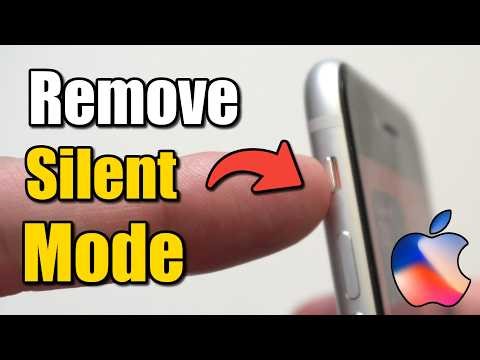 How To Remove Silent Mode on iPhone (Best Method)