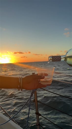 25 reactions | Sailing, sunsets, wind and wine. Now that’s how you Wine Down in Key West! ⛵️ #dangercharters #florida #ocean #keywesttours #keywestlife #dangercharterskeywest #marinelife #sunset #sunsetsail | Danger Charters | Facebook