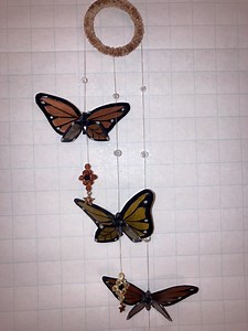 Flower Butterfly Mobile - Etsy