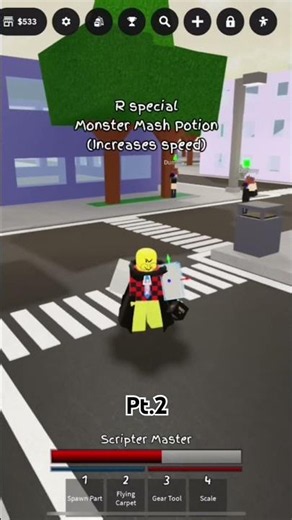 New character! F3X ABUSER pt.2 #jjs #roblox