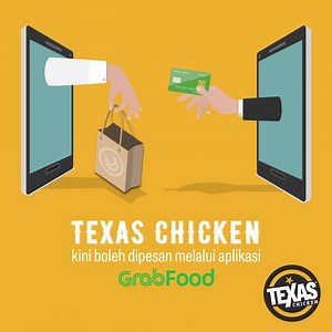 22 reactions | Penuhi selera bila-bila masa. Kini anda boleh dapatkan kesemua menu Texas Chicken dengan membuat pesanan di GrabFood⚡. Yang pasti sesuai dengan selera semua dan enak dimakan bersama keluarga mahupun rakan. Jangan tunggu lagi, pesan sekarang! #TexasChickenMalaysia | Texas Chicken Malaysia | Facebook