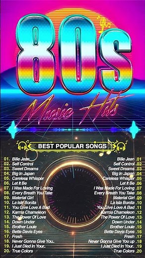 80s Music Hits Nonstop 80s Greatest Hits - Best Oldies Songs Of 1980s || Cyndi Lauper, Madonna
