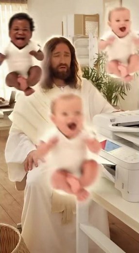 If Jesus had to work #ai #funny #comedy #amen #god #memes #shorts #love #cute #jesus #love #hope