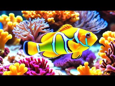 The Best 4K Aquarium - Dive Into The Mesmerizing Underwater Realm, Sea Jellyfish, Coral Reefs . #7