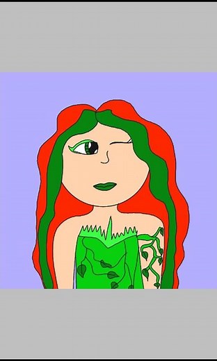 How to draw Poison Ivy