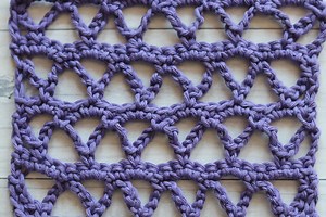 Ruled Lattice Stitch | How to Crochet | Rich Textures Crochet