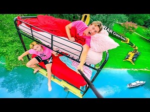 LAST TO LEAVE BUNK BED WINS $10,000!!