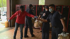 Family of NBA player Quinn Cook delivers meals to Prince George's County first responders