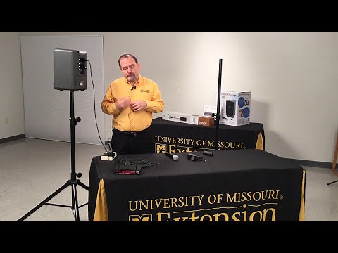 Samson PA and Wireless Microphone Setup_University of Missouri Extension