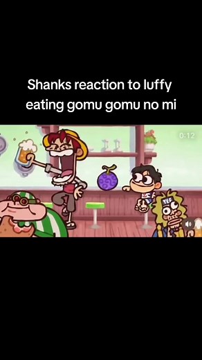 Luffy's First Encounter with the Gomu Gomu No Mi - One Piece Scene
