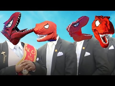 Dinosaur Spider Man - Coffin Dance Song