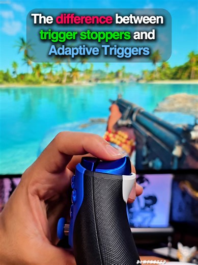 The Difference Between PS5 and Xbox Controller Triggers! #ps5 #playstation5 #playstation #xbox #xboxseriesx