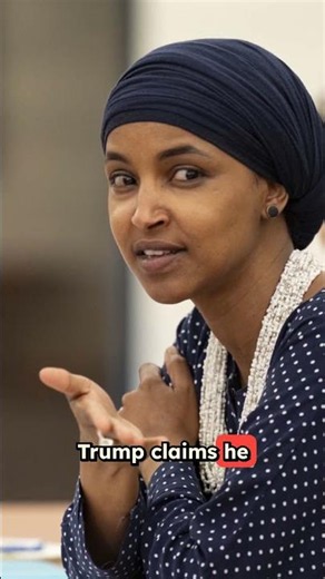 Ilhan Omar Calls Out Donald Trump In Explosive Bad Dad Comment 😳🔥