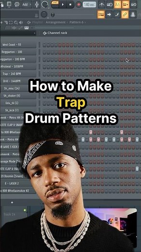 How to Make TRAP Drum Patterns