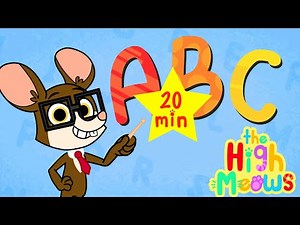 Compilation de Chansons pour Apprendre l'Anglais. Avec Paroles | Comptines The High Meows