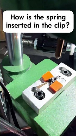 Process analysis of spring-loading pins.