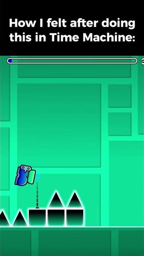 How I Felt After Doing This In Time Machine GEOMETRY DASH #geometrydash #gaming #reddit #viral #fyp