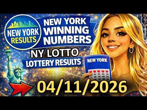 NY Lotto Winning Numbers | 04/11/2026 | New York Results for Today