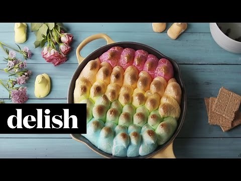 How To Make Peeps S'mores | Delish