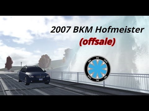 "2007 BKM Hofmeister" Review (Greenville Roblox)