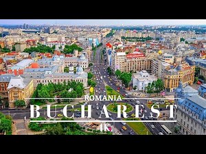 Bucharest Romania 4k 🇷🇴 Paris Of The East / Cinematic Drone Footage