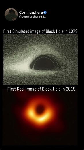 Black Hole: Predicted, Then Seen 😲#space #blackhole