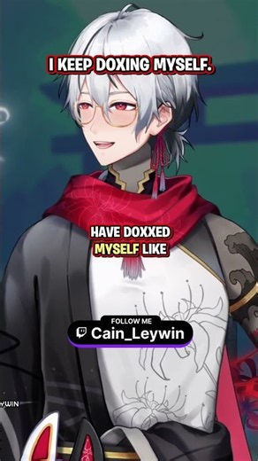 I keep doxing myself