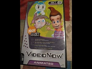 Opening & Closing To Jimmy Neutron: See Jimmy Run/Trading Faces 2005 Videonow Color Disc