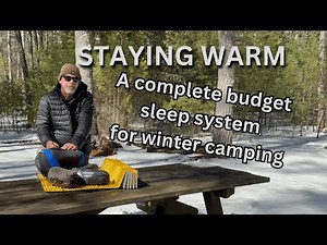 Best Review: Budget sleep system , OneTigris Obsidian mat. Qezer Down Sleeping Bag on a budget