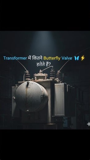 Transformer में आखिर इतने सारे Butterfly Valve क्यों लगे होते हैं || #electricalfacts