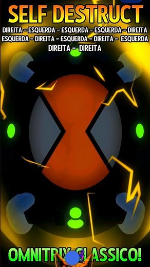 Novo Comando Self Destruction Omnitrix Classico do Ben 10 Omni-Watch 3D UPDATE! #omni3d #ben10