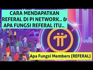 CARA MENDAPATKAN REFERAL di Pi Network