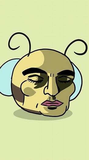 Rare Doodle Bee Queen Animation