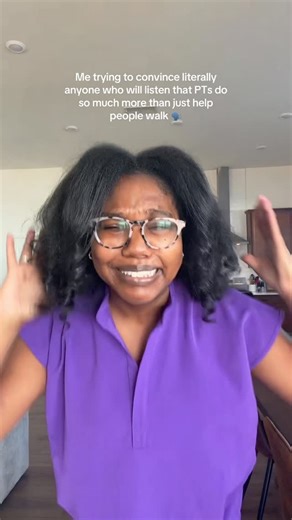 Dashaé Harris on Instagram: "Your ✨friendly reminder✨ that physical therapy is so much more than gait training and ambulation 🗣️ PTs evaluate EVERY patient, developing an individualized treatment plan to improve their ability to move, reduce or manage pain, restore function, and prevent disability! And while that *may include* walking, it can also include interventions like strength training, stretching, manual therapy, aerobic activity, bronchopulmonary hygiene, modalities, assistive device tr