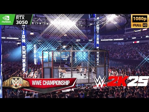 WWE 2K25 All Entrances of Elimination Chamber 2024 Roman, Cody, Punk, Gunther, Cena & Seth FULL HD
