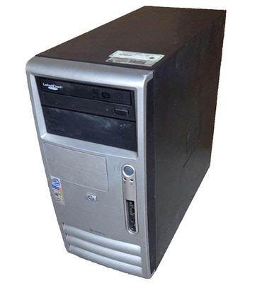 HP dc5000 Minitower PC, Pentium 4 2.8 GHz, 40GB HDD, DVD-RW, clean Windows XP | eBay