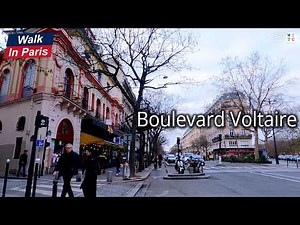 Boulevard Voltaire (4K) | Paris Walking Tour 2026