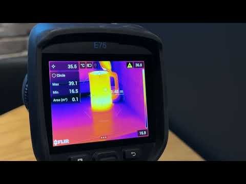 🔥UPGRADED FLIR E75 to E95 Laser Area Measurement / Resolution & Temperature ranges / Camera Mod