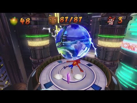 Crash bandicoot 3 gone tomorrow 100% walkthrough All boxes and both clear gems