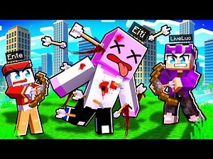 I ATTACK LIVELUC but then SOMETHING BAD HAPPENS.. (Minecraft Neighborhood)