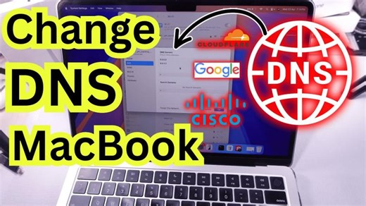 How to Change DNS on MacBook Pro, Air, Mac (Top 10 Public DNS With Example) | MAANUSRI M S
