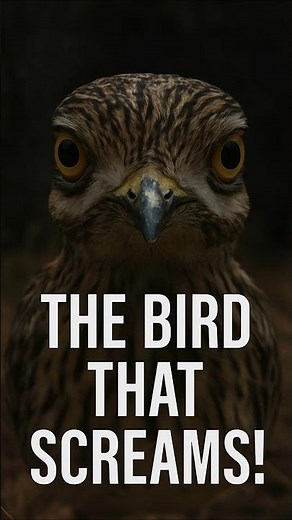 Creepiest Night Bird Sound – Bush Stone‑Curlew Cry for ASMR & Relaxation | No Music