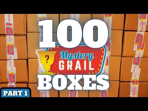 100 Mystery Grail Funko Pop Mystery Boxes | Part 1 of 4 | The Biggest Mystery Grail Unboxing Ever!